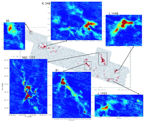 Bolocam Core Maps Perseus